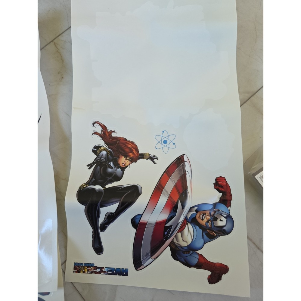 Marvel Comics Wall Decals Removable & Repositionable Made in USA - Picture 16 of 16